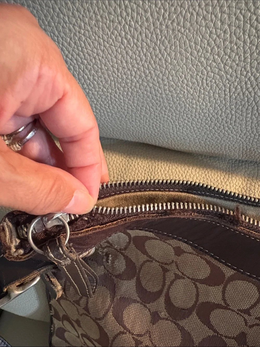 Coach crossbody signature
